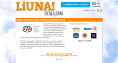 Desktop Screenshot of liunadeals.com